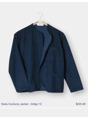 Industry of All Nations Nube Corduroy Jacket